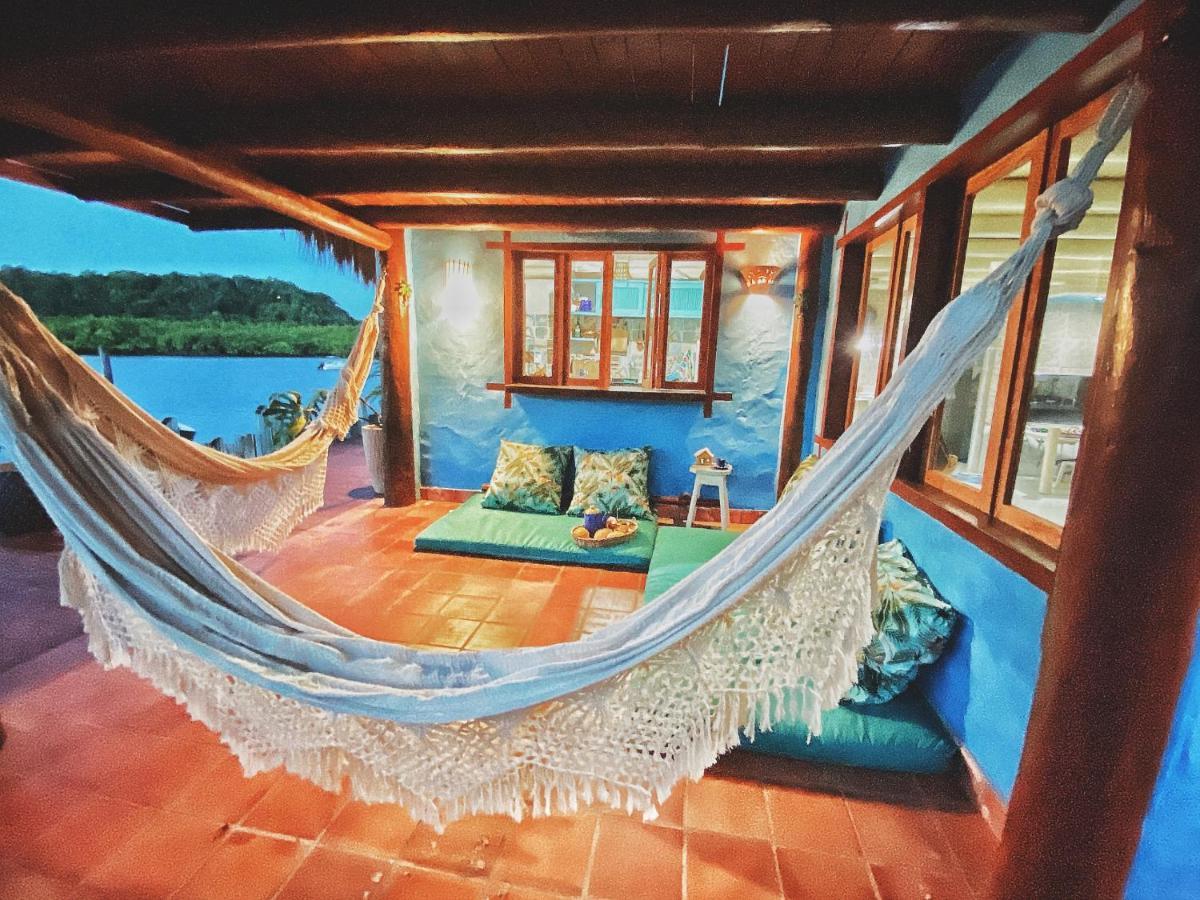 Willa Casinha Azul Caraiva - Casa Completa Na Beira Do Rio Zewnętrze zdjęcie