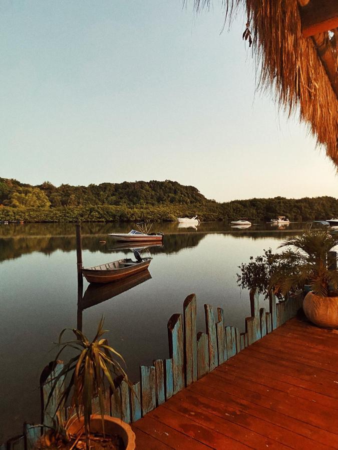 Willa Casinha Azul Caraiva - Casa Completa Na Beira Do Rio Zewnętrze zdjęcie