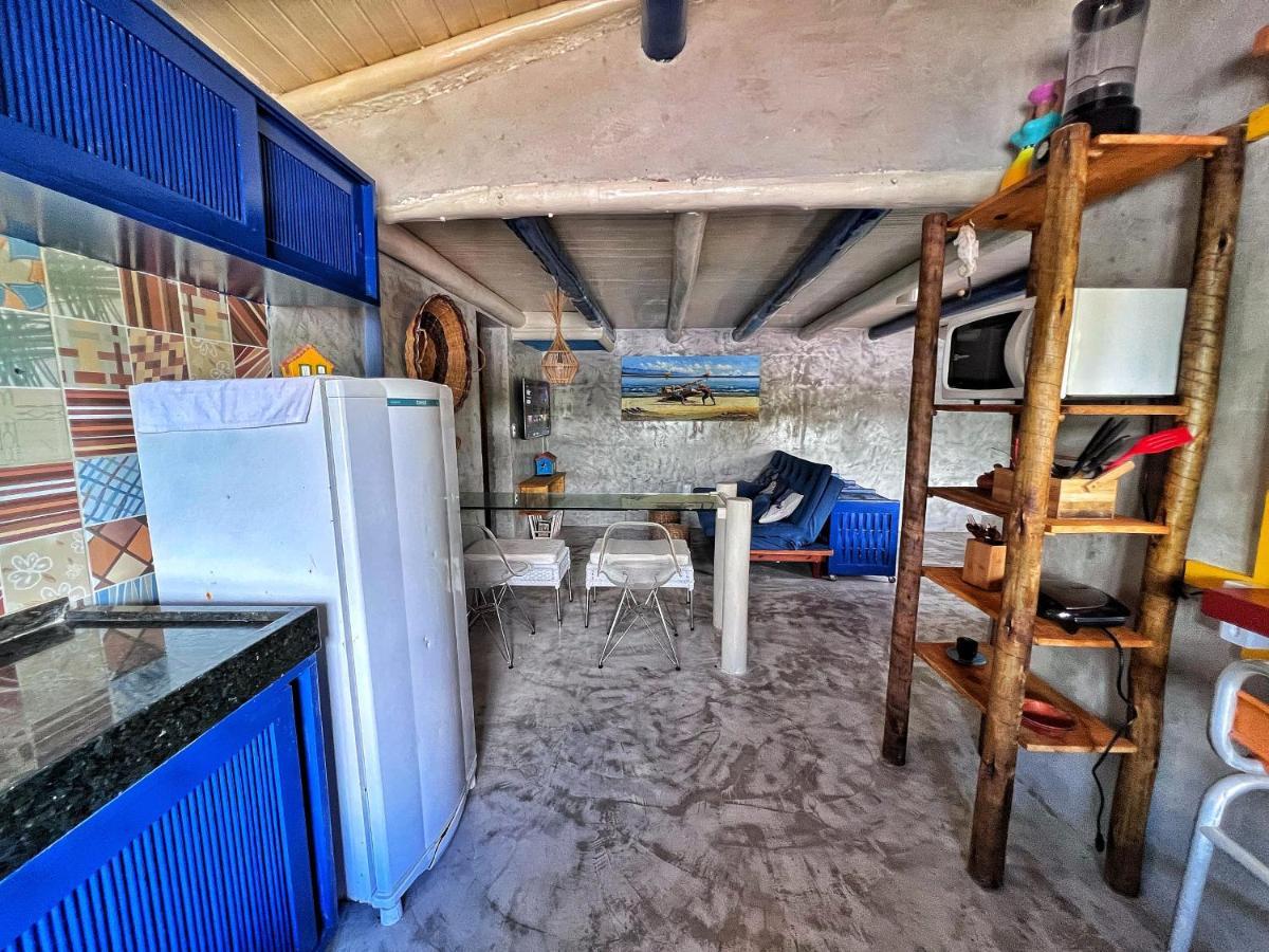 Willa Casinha Azul Caraiva - Casa Completa Na Beira Do Rio Zewnętrze zdjęcie