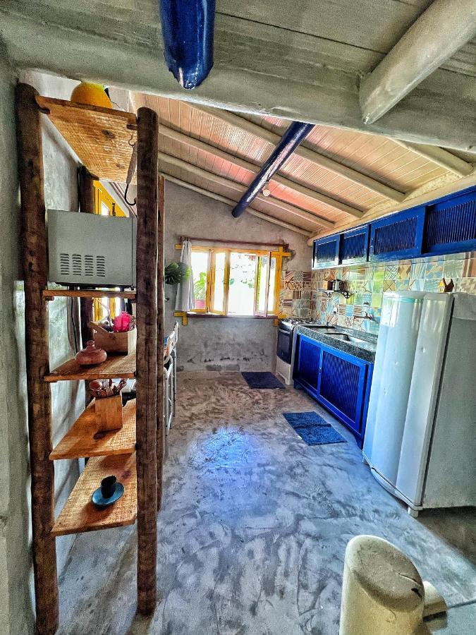 Willa Casinha Azul Caraiva - Casa Completa Na Beira Do Rio Zewnętrze zdjęcie