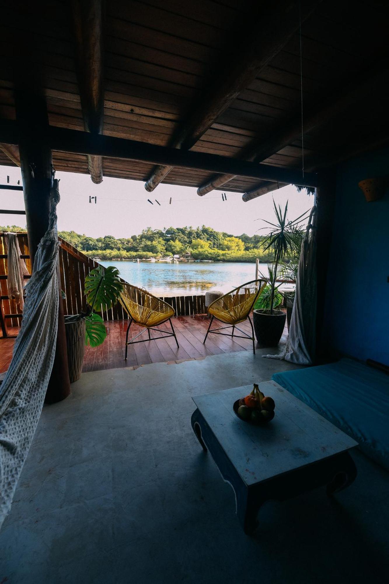 Willa Casinha Azul Caraiva - Casa Completa Na Beira Do Rio Zewnętrze zdjęcie
