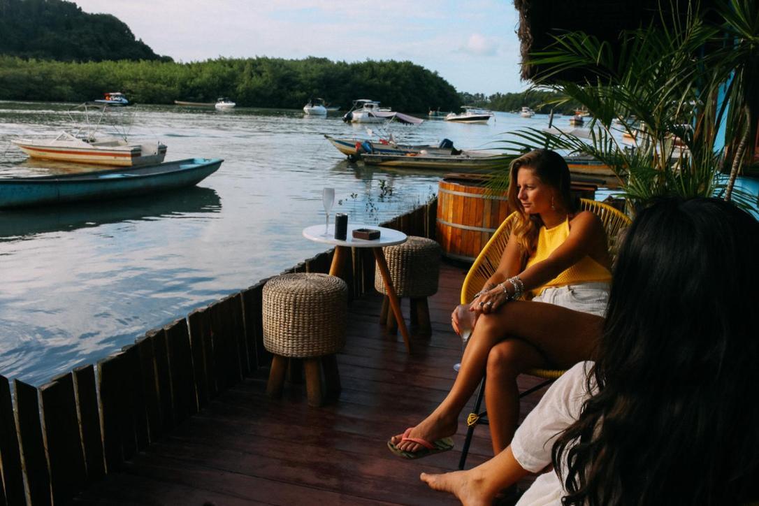 Willa Casinha Azul Caraiva - Casa Completa Na Beira Do Rio Zewnętrze zdjęcie