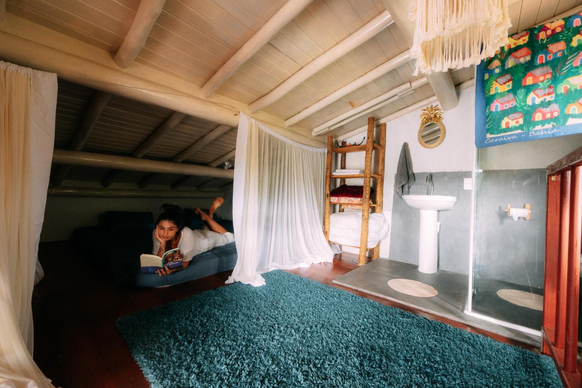 Willa Casinha Azul Caraiva - Casa Completa Na Beira Do Rio Zewnętrze zdjęcie