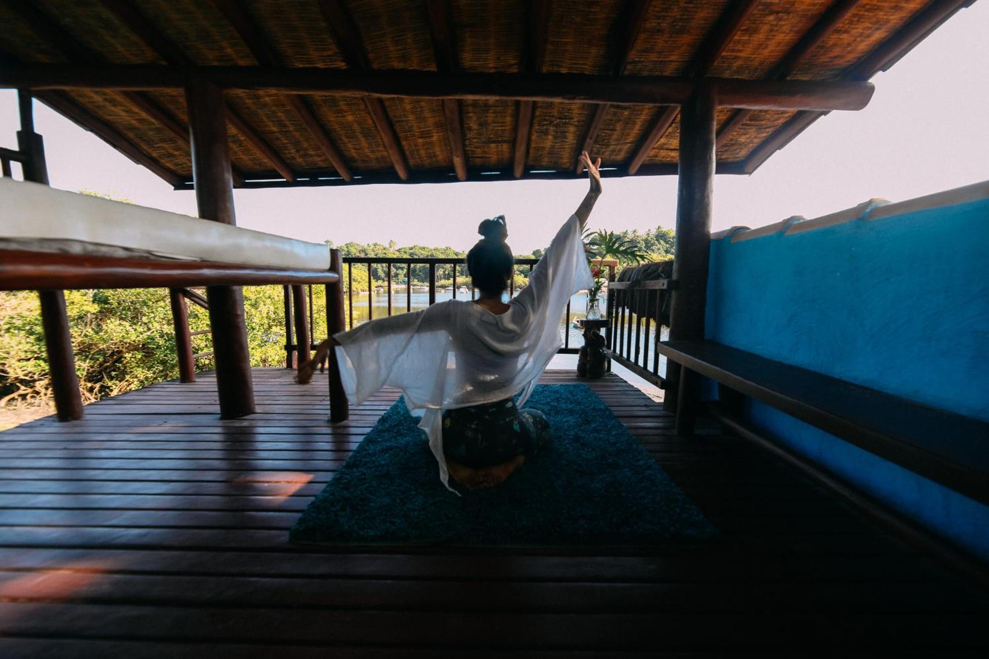 Willa Casinha Azul Caraiva - Casa Completa Na Beira Do Rio Zewnętrze zdjęcie