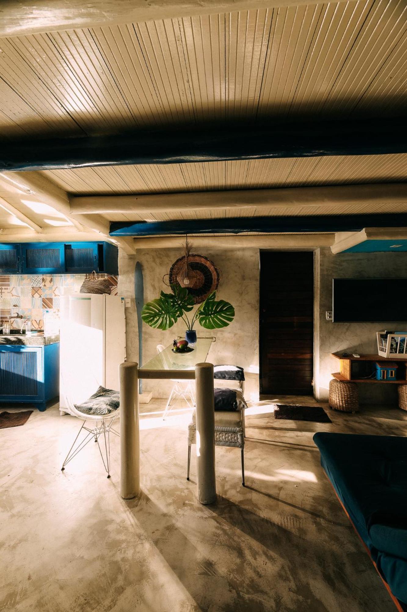 Willa Casinha Azul Caraiva - Casa Completa Na Beira Do Rio Zewnętrze zdjęcie